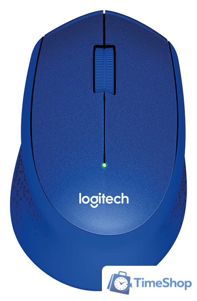 Мышь Logitech M330 Silent Plus (синий) - Изображение №1 — Интернет-магазин Time-Shop