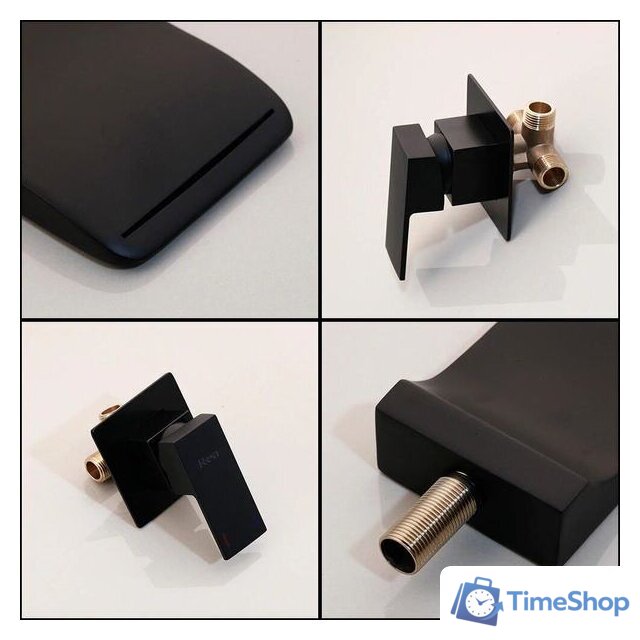 Смеситель Rea Mason REA-B0690 (черный) - Изображение №4 — Интернет-магазин Time-Shop