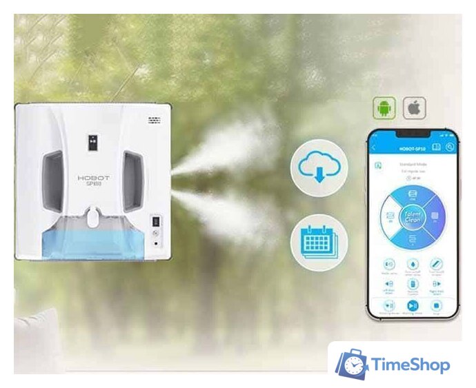 Робот для мытья окон Hobot SP10 - Изображение №8 — Интернет-магазин Time-Shop