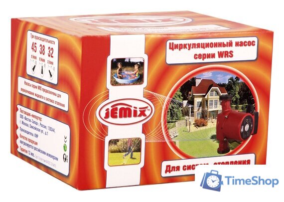Циркуляционный насос Jemix WRS-25/4-180 - Изображение №4 — Интернет-магазин Time-Shop