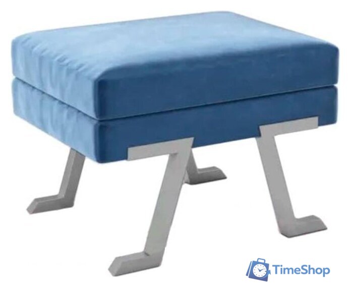 Банкетка Hype Mebel Битл (белый/синий) - Изображение №1 — Интернет-магазин Time-Shop