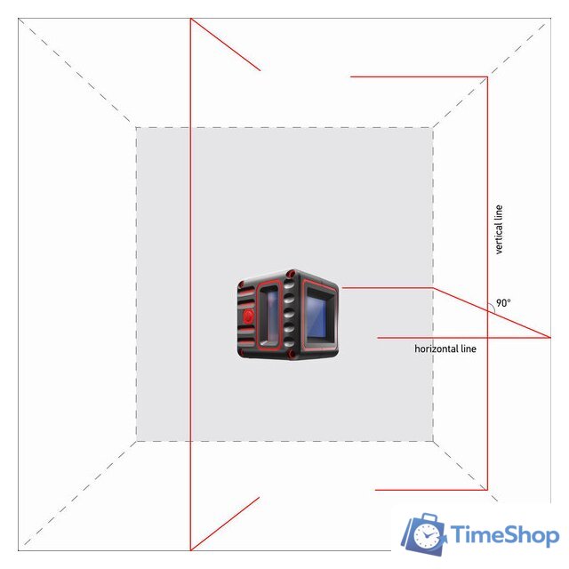Лазерный нивелир ADA Instruments Cube 3D Professional Edition - Изображение №5 — Интернет-магазин Time-Shop