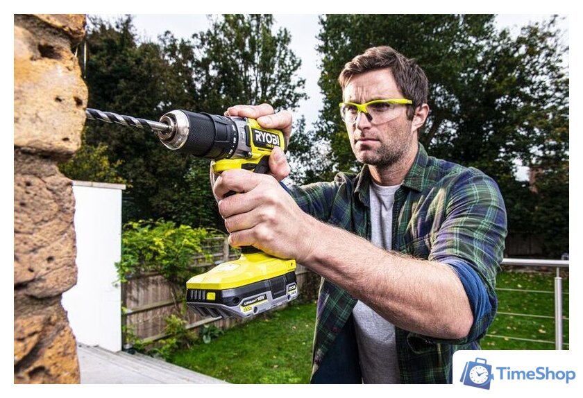 Ударная дрель-шуруповерт Ryobi RPD18C-0 5133004981 (без АКБ) - Изображение №6 — Интернет-магазин Time-Shop