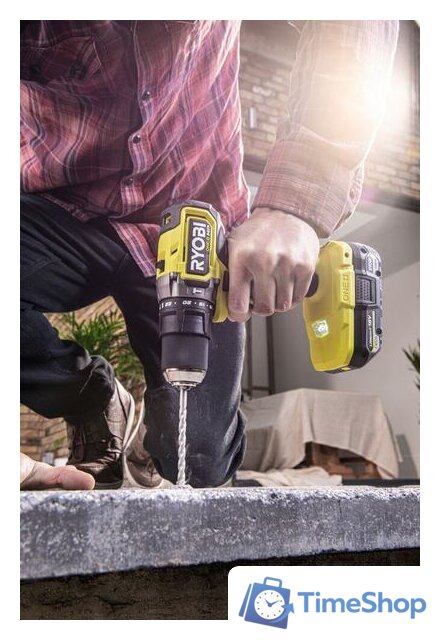 Ударная дрель-шуруповерт Ryobi RPD18C-0 5133004981 (без АКБ) - Изображение №7 — Интернет-магазин Time-Shop