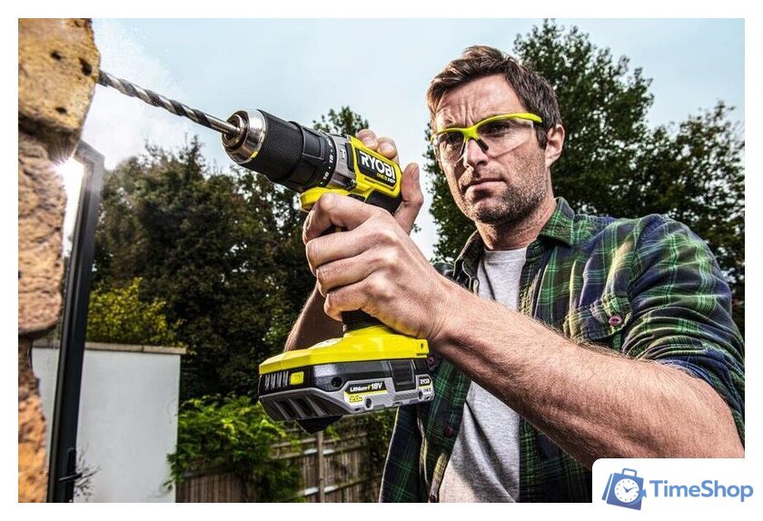 Ударная дрель-шуруповерт Ryobi RPD18C-0 5133004981 (без АКБ) - Изображение №4 — Интернет-магазин Time-Shop