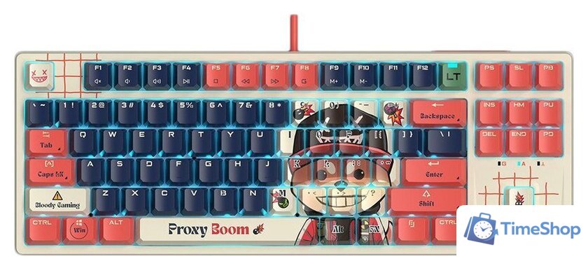 Клавиатура A4Tech Bloody x Savage Impact AT87 Proxy Boom - Изображение №1 — Интернет-магазин Time-Shop