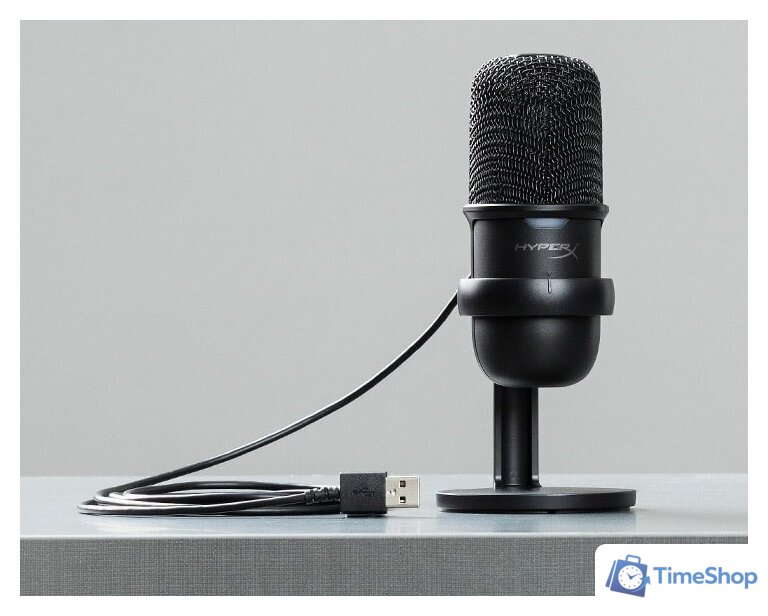 Проводной микрофон HyperX SoloCast (черный) - Изображение №12 — Интернет-магазин Time-Shop
