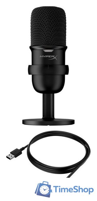Проводной микрофон HyperX SoloCast (черный) - Изображение №7 — Интернет-магазин Time-Shop