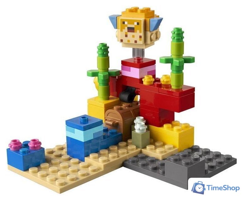 Конструктор LEGO Minecraft 21164 Коралловый риф - Изображение №9 — Интернет-магазин Time-Shop