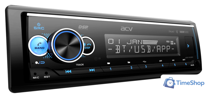 USB-магнитола ACV ADX-903BM DSP - Изображение №1 — Интернет-магазин Time-Shop