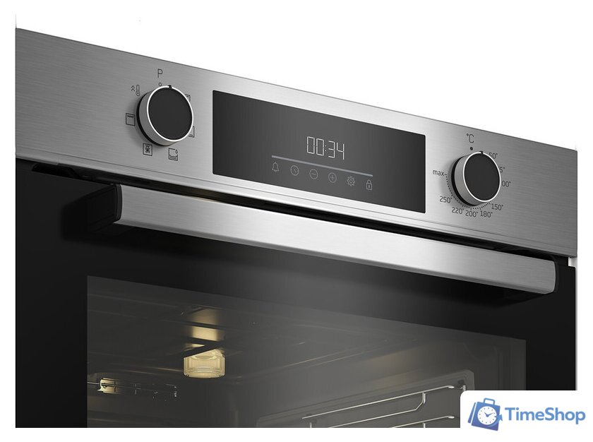 Электрический духовой шкаф BEKO BBIE12300XC - Изображение №4 — Интернет-магазин Time-Shop