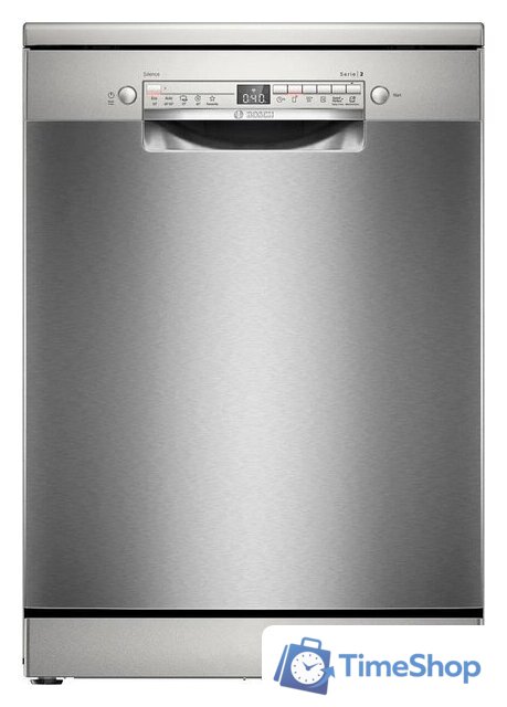 Отдельностоящая посудомоечная машина Bosch Serie 2 SMS2HVI02E - Изображение №1 — Интернет-магазин Time-Shop