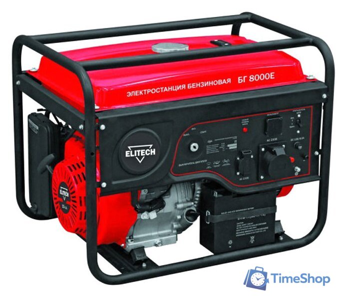 Бензиновый генератор ELITECH БГ 8000Е - Изображение №1 — Интернет-магазин Time-Shop
