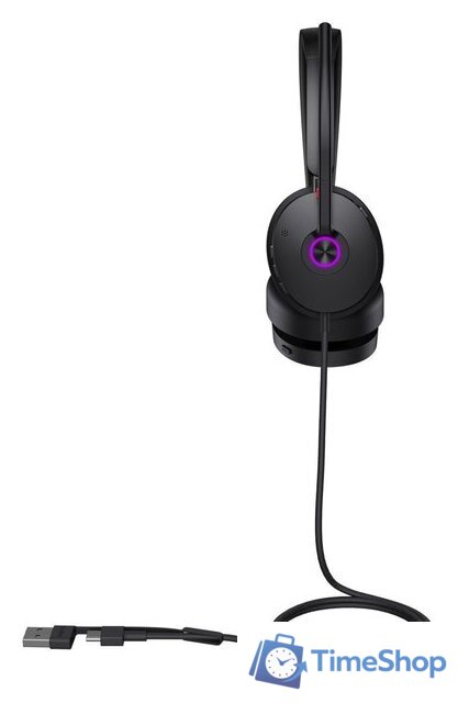 Офисная гарнитура Yealink UH48 Dual Teams USB-C/A - Изображение №3 — Интернет-магазин Time-Shop