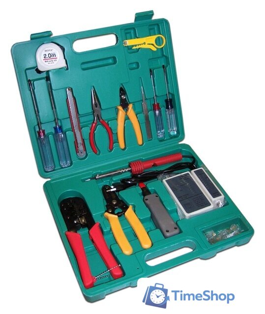 Электромонтажный набор Lanmaster LAN-NT-TK/INST (23 предмета) - Изображение №1 — Интернет-магазин Time-Shop
