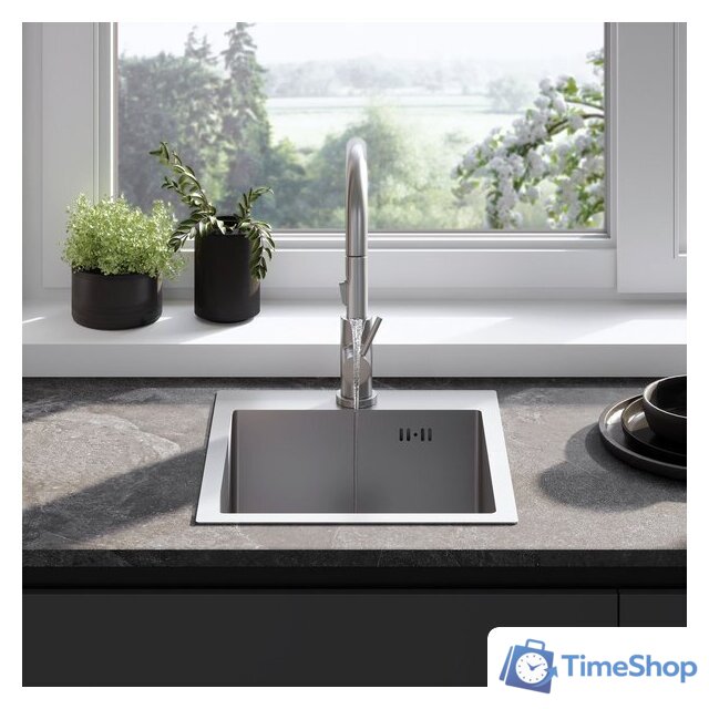 Кухонная мойка Rea ZLE-06000 (без смесителя) - Изображение №2 — Интернет-магазин Time-Shop