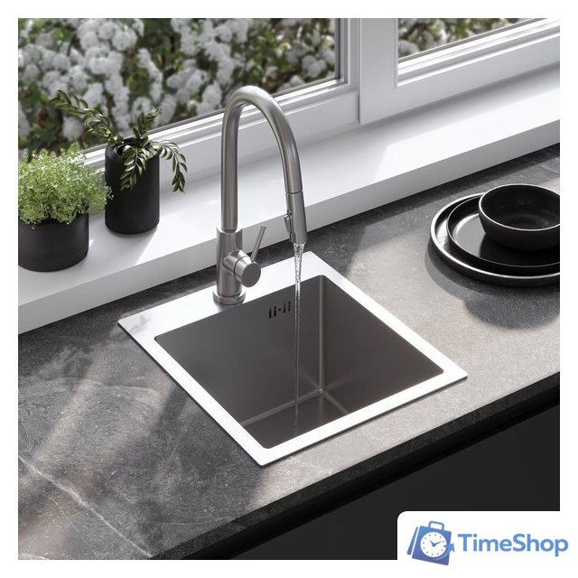 Кухонная мойка Rea ZLE-06000 (без смесителя) - Изображение №1 — Интернет-магазин Time-Shop
