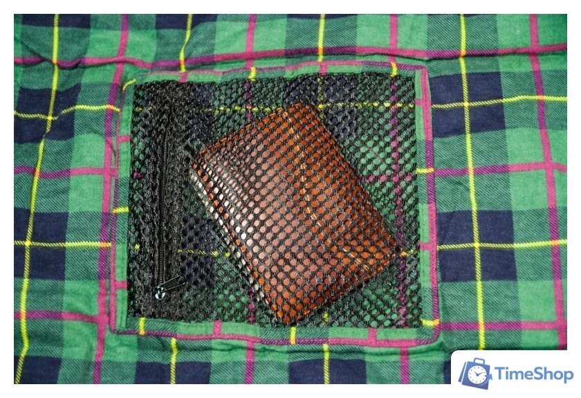 Спальный мешок AlexikA Siberia Compact Plus 200 (левая молния, зеленый) - Изображение №7 — Интернет-магазин Time-Shop