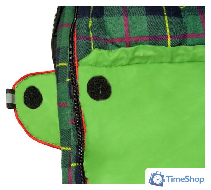 Спальный мешок AlexikA Siberia Compact Plus 200 (левая молния, зеленый) - Изображение №5 — Интернет-магазин Time-Shop