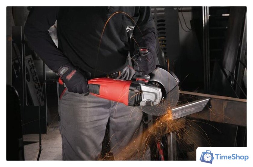 Угловая шлифмашина Milwaukee AGVK24-230EK 4933451413 - Изображение №4 — Интернет-магазин Time-Shop