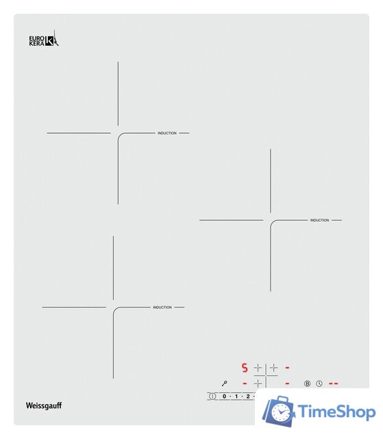 Варочная панель Weissgauff HI 430 WSC - Изображение №1 — Интернет-магазин Time-Shop
