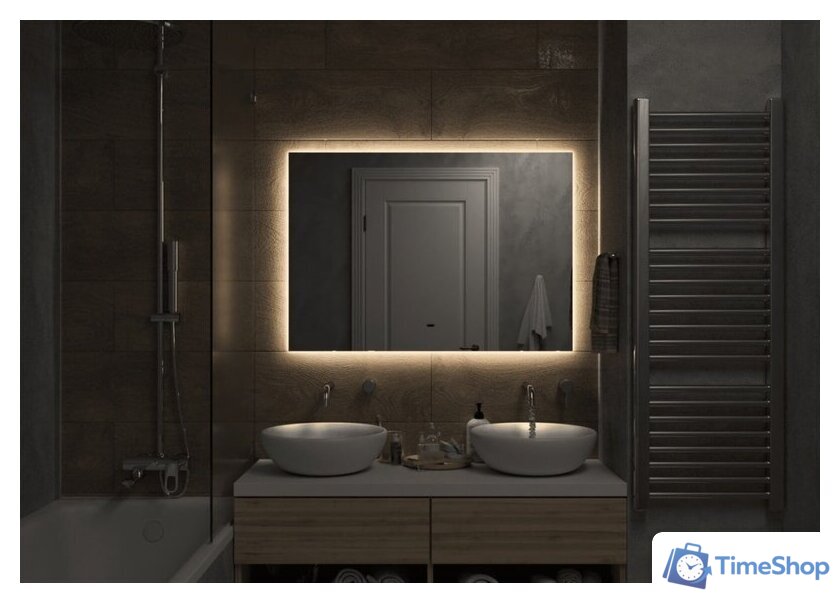  Континент Зеркало Trezhe LED 60x70 - Изображение №3 — Интернет-магазин Time-Shop