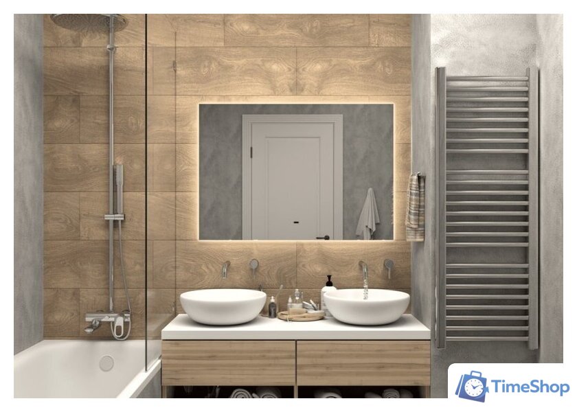  Континент Зеркало Trezhe LED 60x70 - Изображение №2 — Интернет-магазин Time-Shop