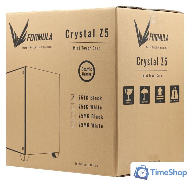 Корпус Formula Crystal Z5 TG (черный) - Изображение №15 — Интернет-магазин Time-Shop