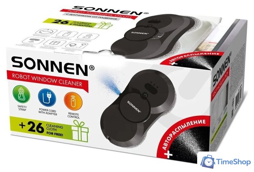 Робот для мытья окон Sonnen Tech RWC-123 Spray - Изображение №13 — Интернет-магазин Time-Shop