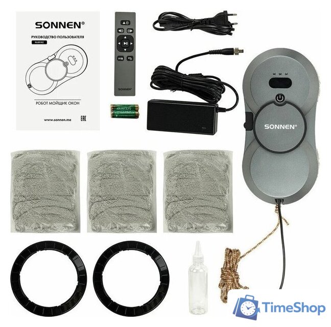 Робот для мытья окон Sonnen Tech RWC-123 Spray - Изображение №9 — Интернет-магазин Time-Shop
