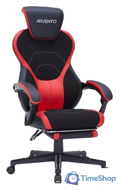Игровое (геймерское) кресло Arvento Primo (черный/красный) - Изображение №11 — Интернет-магазин Time-Shop