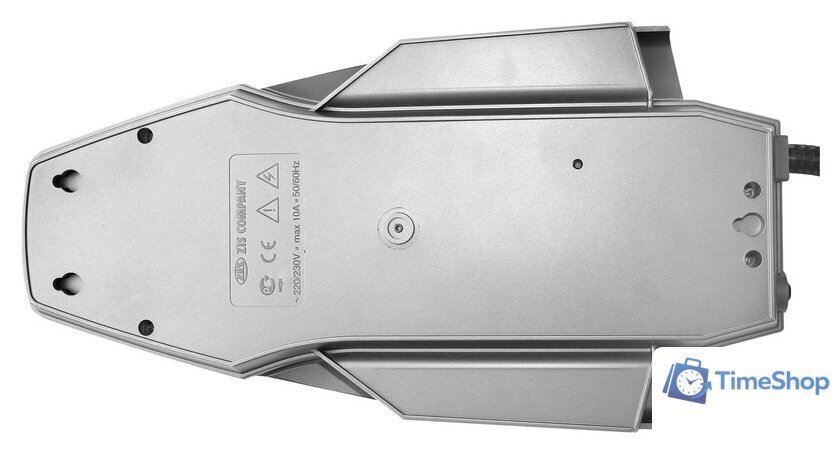 Сетевой фильтр ZIS Pilot XPro 6 розеток, 3 м, серебристый - Изображение №4 — Интернет-магазин Time-Shop