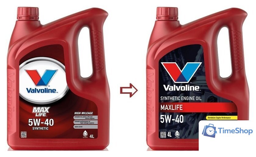 Моторное масло Valvoline Maxlife C3 5W-30 5л - Изображение №2 — Интернет-магазин Time-Shop