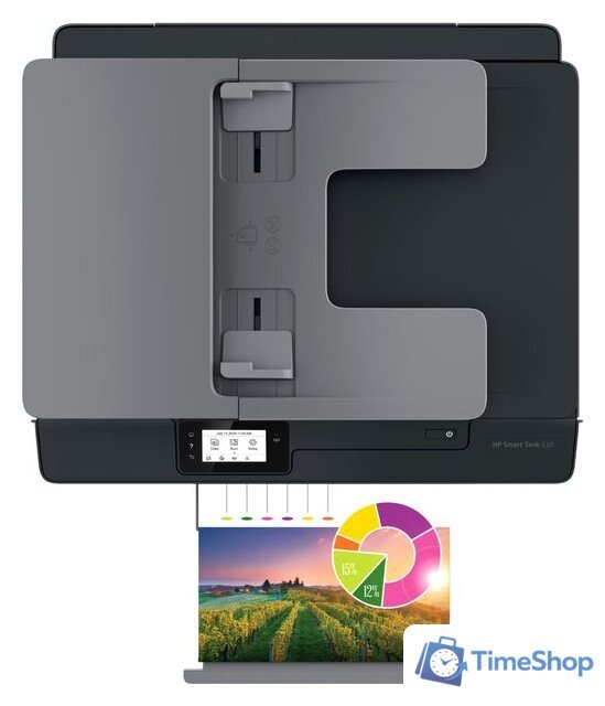 МФУ HP Smart Tank 530 Wireless 4SB24A - Изображение №2 — Интернет-магазин Time-Shop