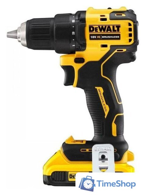 Дрель-шуруповерт DeWalt DCD708D2T-QW (с 2-мя АКБ, кейс) - Изображение №2 — Интернет-магазин Time-Shop