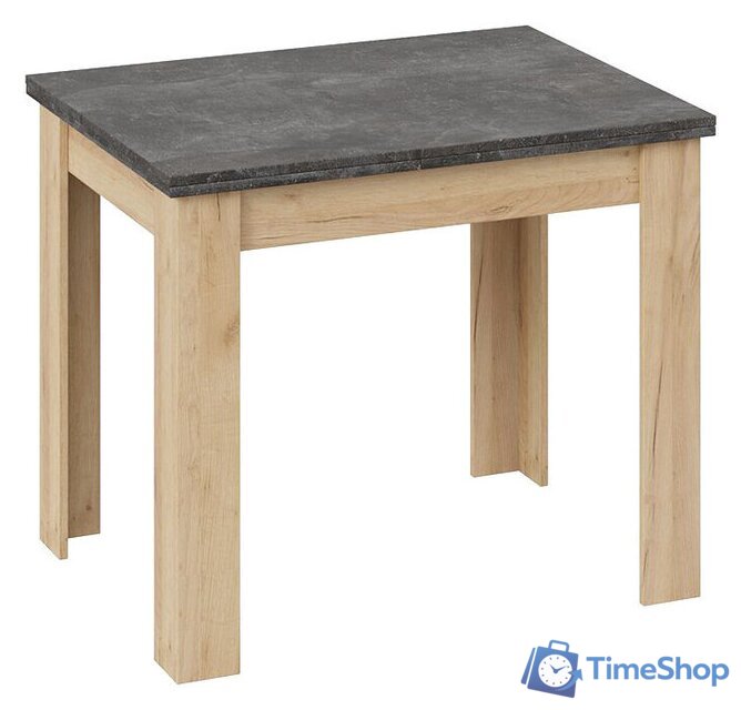 Кухонный стол Трия Промо тип 3 (дуб крафт золотой/ателье темное) - Изображение №5 — Интернет-магазин Time-Shop