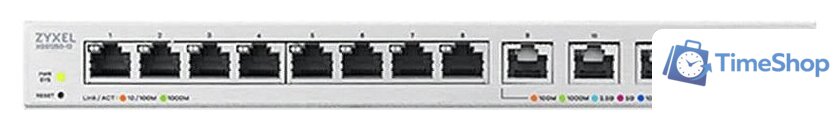 Настраиваемый коммутатор Zyxel XGS1250-12-ZZ0102F - Изображение №1 — Интернет-магазин Time-Shop