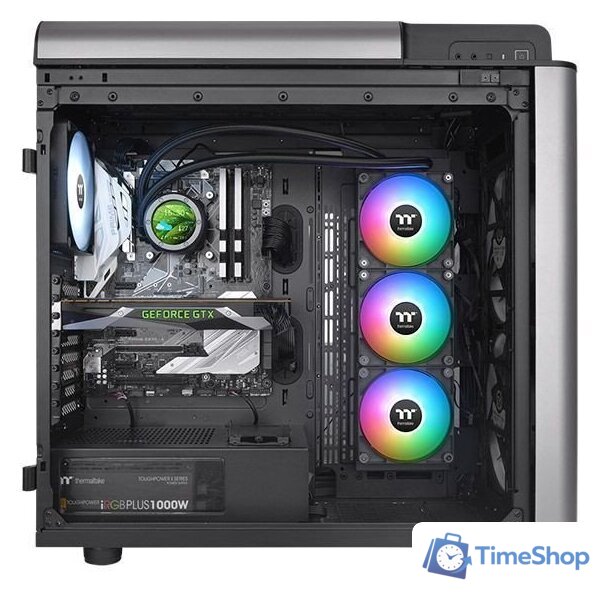 Система жидкостного охлаждения для процессора Thermaltake TH360 V2 Ultra ARGB Sync CL-W384-PL12SW-A - Изображение №5 — Интернет-магазин Time-Shop