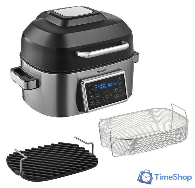 Аэрогриль (аэрофритюрница) Sencor SBG 8900SS - Изображение №1 — Интернет-магазин Time-Shop