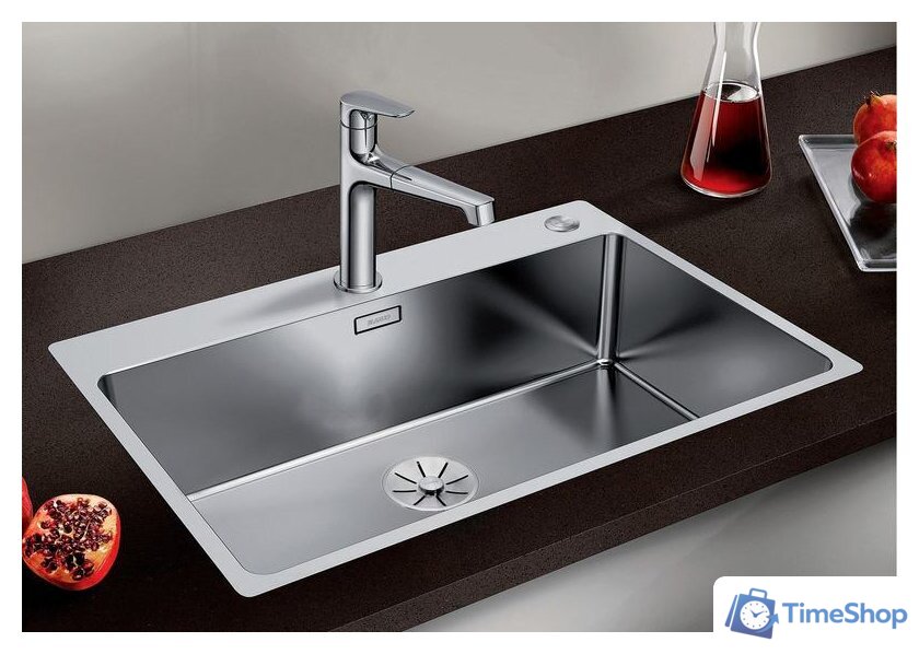 Кухонная мойка Blanco Andano 700-IF/A 525246 (с клапаном-автоматом, сатин) - Изображение №2 — Интернет-магазин Time-Shop