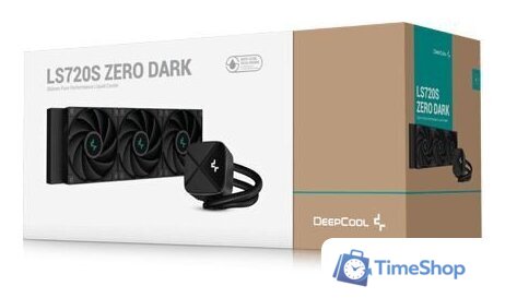Система жидкостного охлаждения для процессора DeepCool LS720S Zero Dark R-LS720-BKNNMM-G-1 - Изображение №2 — Интернет-магазин Time-Shop