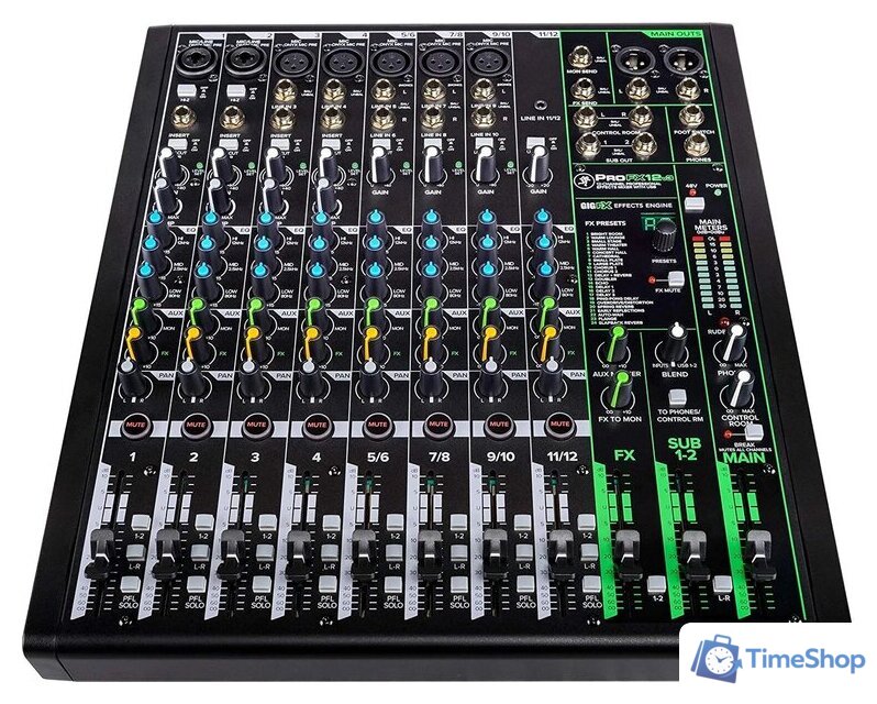Микшерный пульт MACKIE ProFX12V3 - Изображение №2 — Интернет-магазин Time-Shop