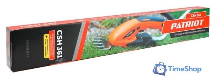 Кусторез + ножницы Patriot CSH 361 (с АКБ) - Изображение №12 — Интернет-магазин Time-Shop