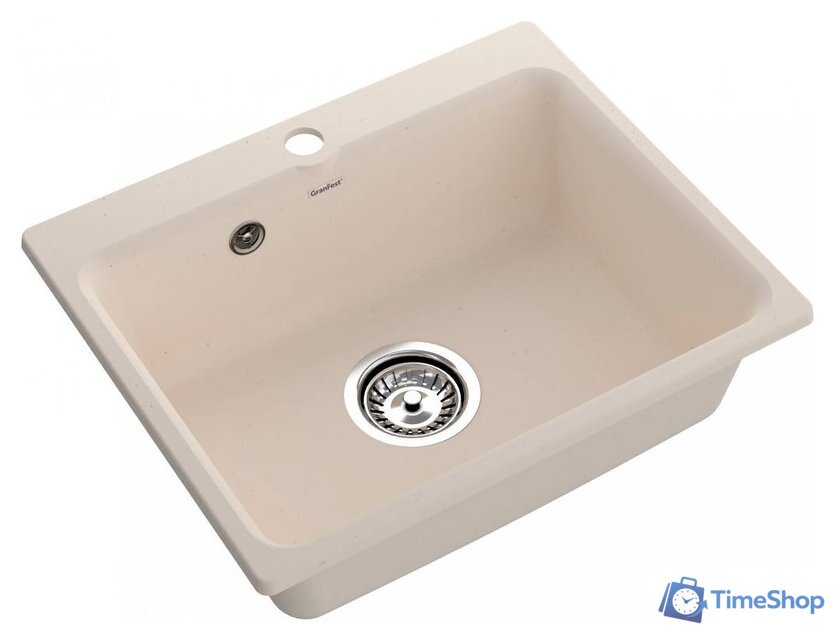 Кухонная мойка GranFest SMART Smart 520 (белый) - Изображение №2 — Интернет-магазин Time-Shop