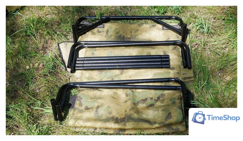 Раскладушка Сибтермо Ночь 170x70см 01010118 - Изображение №9 — Интернет-магазин Time-Shop