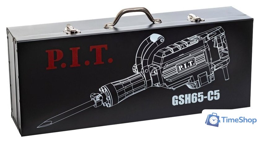Отбойный молоток P.I.T. GSH65-C5 (кейс) - Изображение №3 — Интернет-магазин Time-Shop