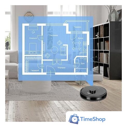 Робот-пылесос Redmond (Редмонд) RV-R670S WiFi - Изображение №4 — Интернет-магазин Time-Shop