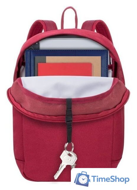 Городской рюкзак Rivacase 5422 (красный) - Изображение №10 — Интернет-магазин Time-Shop