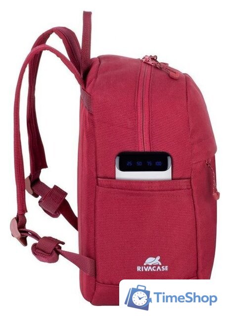 Городской рюкзак Rivacase 5422 (красный) - Изображение №16 — Интернет-магазин Time-Shop