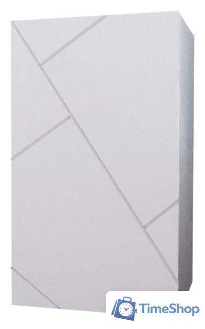  Бриклаер Шкаф-полупенал Кристалл 60 (белый) - Изображение №1 — Интернет-магазин Time-Shop